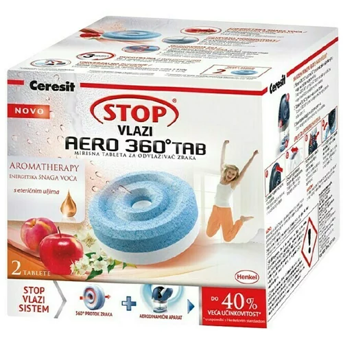 Ceresit Tablete za odvlaživanje zraka Stop Aero, 2 x 450 g miris voća (Namijenjeno za: AERO odvlaživače zraka)