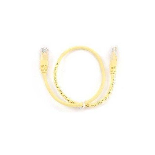 Gembird PP12-0.25M/Y Mrezni kabl, CAT5e UTP Patch cord 0.25m yellow Slike
