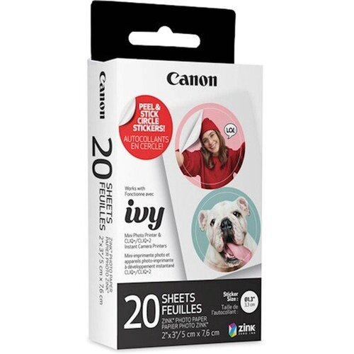 Canon ZP-2030-2C ZINK Circle Sticker 3,3 cm (20 Sheet) Cijene