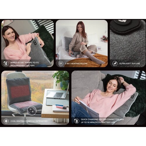 Lanaform Grelna blazina 2 v 1 Heating Pillow Slike