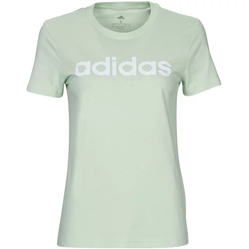 Adidas Majice s kratkimi rokavi W LIN T Zelena