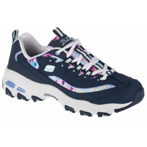 Skechers Nizke superge D'Lites-Blooming Fields Modra Cene