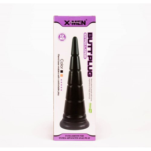 X-Men 12 inch Butt Plug Black XMEN000005 / 6926 Cene