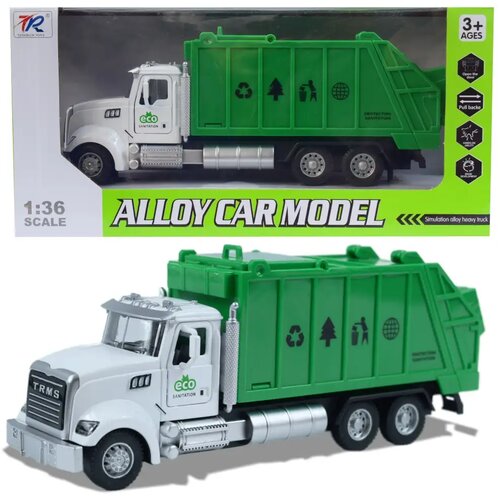 Magic Toys Heavy Duty Truck: Model metalnog kamiona za selektivno prikupljanje otpada koji se može povući unat Cijene