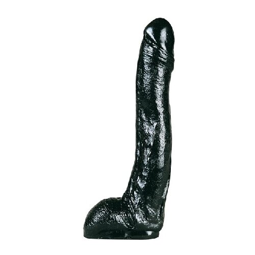  Crni dildo 21 cm | All Black 3 Cene