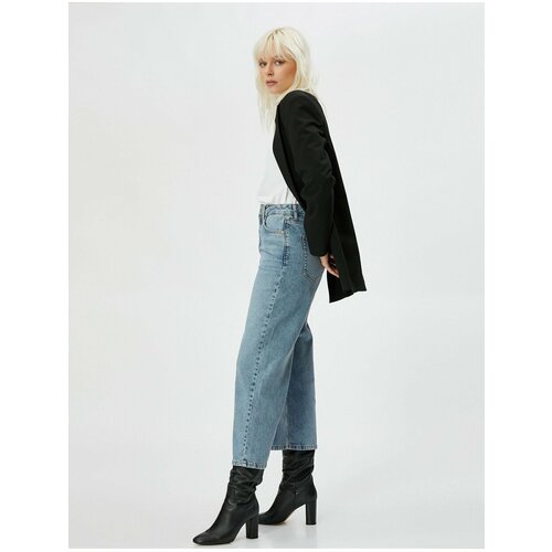 Koton Short Jeans Extra Wide High Waist - Bianca Jean Slike