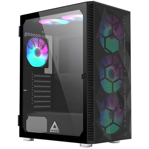 MONTECH X3 MESH Midi Tower Black Slike