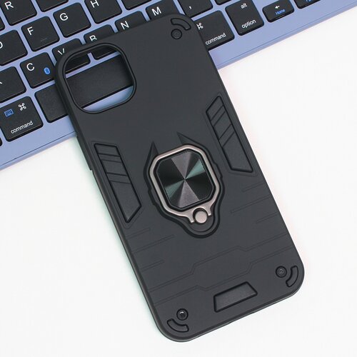  Torbica cube ring za iphone 15 plus 6.7 crna Cene