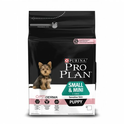 Purina pro plan hrana za pse puppy small&mini sensitive skin - losos 700g Cene