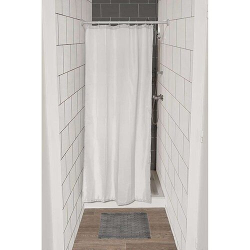 Tendance zavjesa za kadu + 8 pp kukica 120x180cm poliester, bijela Cijene