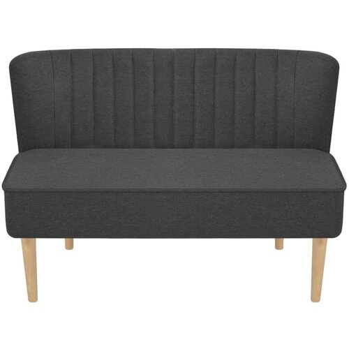 SOFA 117x55,5x77 cm Tkanina Tamno Siva Slike