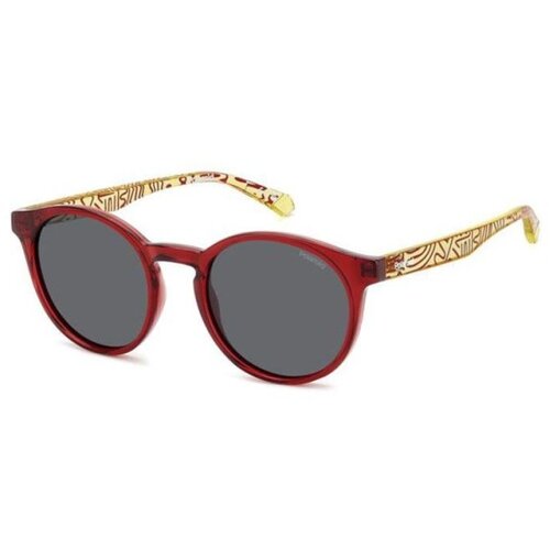 Polaroid Junior PLD8061/S AHY/M9 Polarized ONE SIZE (46) Rdeča/Siva Slike
