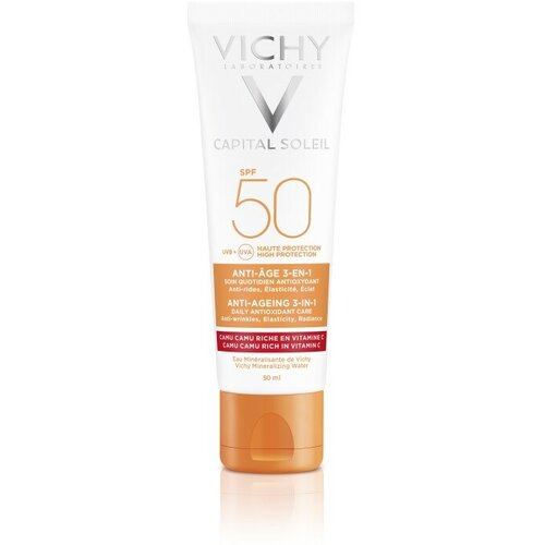 Vichy capital soleil krema za zaštitu od sunca sa anti-age efektom spf 50 50 ml Slike