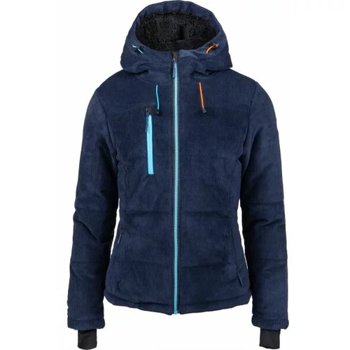 Alpine pro MAKERA Dámská lyžařská bunda, tamno plava, veličina