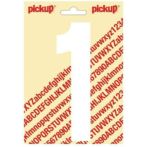 Pickup Naljepnica (Motiv: 1, Bijele boje, Visina: 150 mm) Slike