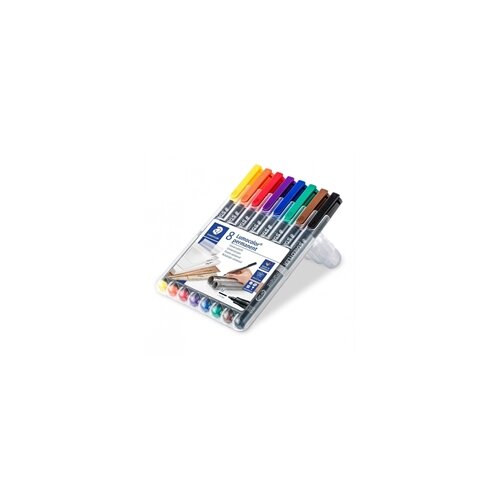 Staedtler Marker Lumocolor 317 WP8 1 mm, 8 komada Cijene