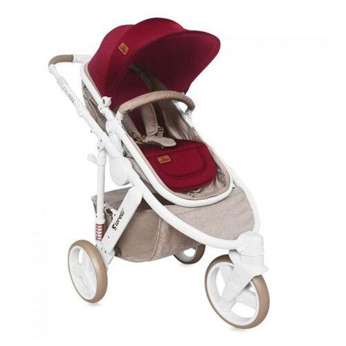 Lorelli Bertoni kolica Calibra 3 BEIGE&RED Slike