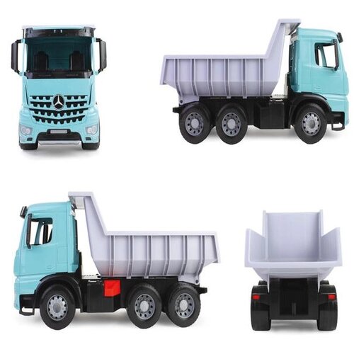 Lena Giga Trucks Mercedes-Benz Arocs kiperska kamionska kutija s sandukom 67 cm Slike