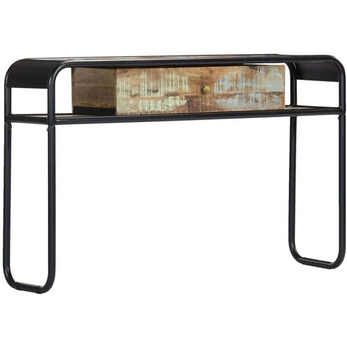  Konzolni stol od masivnog obnovljenog drva 118 x 30 x 75 cm Slike
