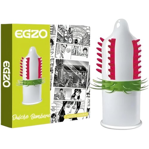 Egzo Dulche Bombero Stimulating Condom 1 pc Cene