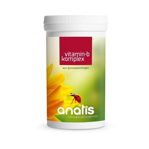 Anatis Naturprodukte Vitamin-B kompleks - 180 kaps. Slike
