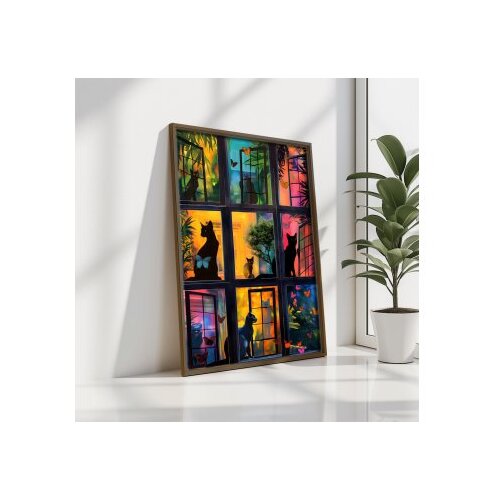 Wallity Zidna slika GE163-L, 35x47x3,5 cm Slike
