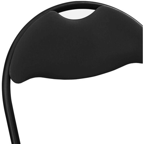  Sklopiva stolica 8 pcs Crna 48 x 43 5 x 81 cm Lažna koža - Crna 8 Slike