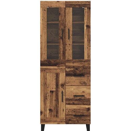  Highboard 2 kom. Staro drvo 69,5 x 34 x 180 cm Slike