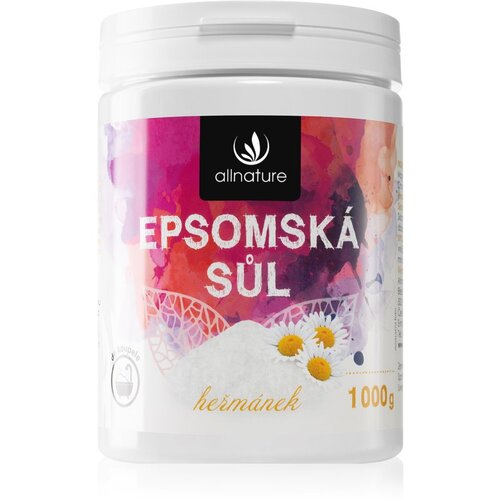 Allnature epsom salt chamomile sol za kupanje za opuštanje mišića 1000 g Cijene