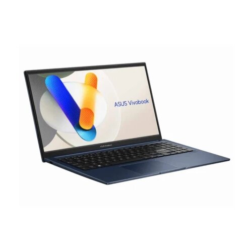 Asus laptop vivobook X1504VA-BQ141/DOS/15.6"IPS FHD/i7-1355U/16GB/512GB ssd/plava Cene