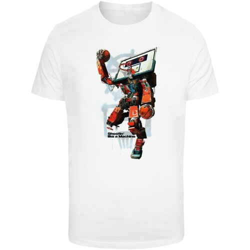 Mister Tee Men's T-shirt Bball Robot white Slike