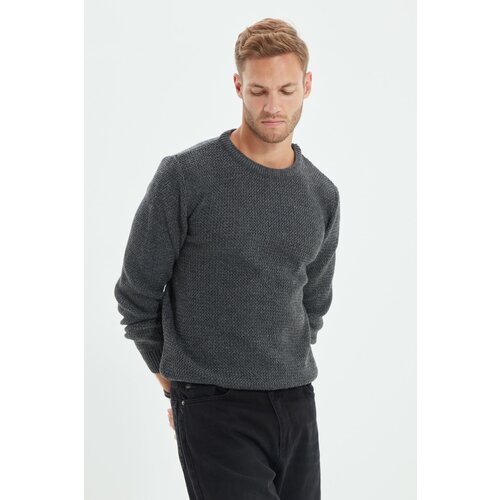 Trendyol Sweater - Gray - Slim Slike