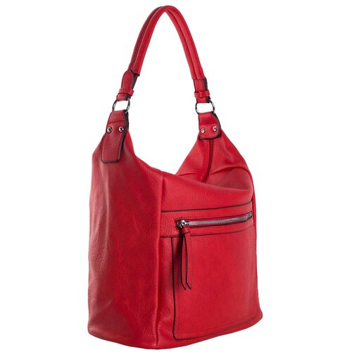 Fashion Hunters Women&amp;#039;s red shoulder bag with a handle Slike