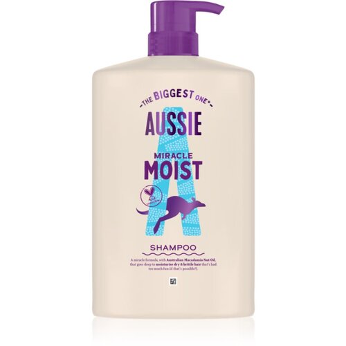 Aussie Miracle Moist hidratantni &amp;scaron;ampon za suhu i o&amp;scaron;tećenu kosu 1000 ml Slike