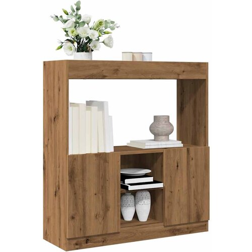 Furnova Visoka omara artisan hrast 92x33x100 cm inženirski les, (21954821) Cene