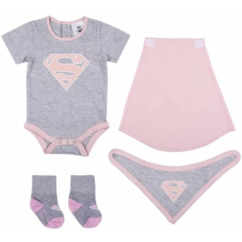 DC Comics Superheroe Girls poklon set za bebe 6-12m