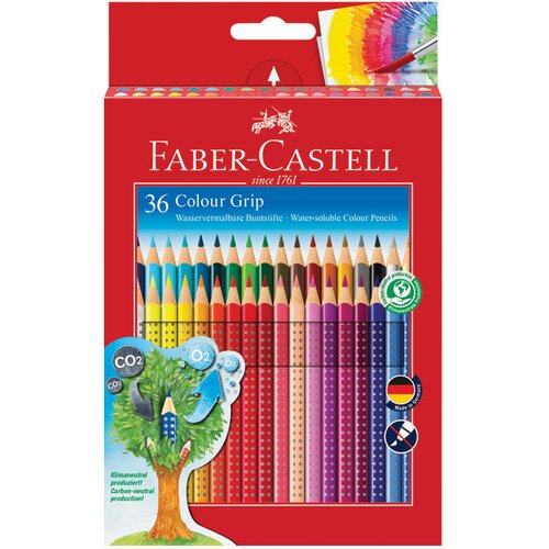  Boje drvene 36boja grip 2001 faber castell 112442 Cene