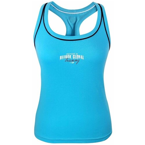 Reebok Majice s kratkimi rokavi ABWD7011922 Modra Cene