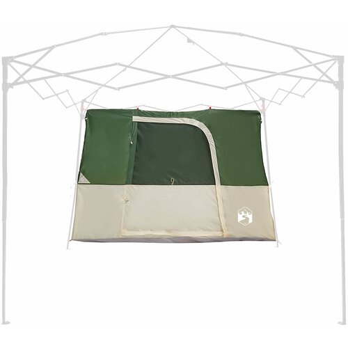  Unutarnji &amp;scaron;ator s krovom Zelena 280 x 220 x 176 cm taft Slike