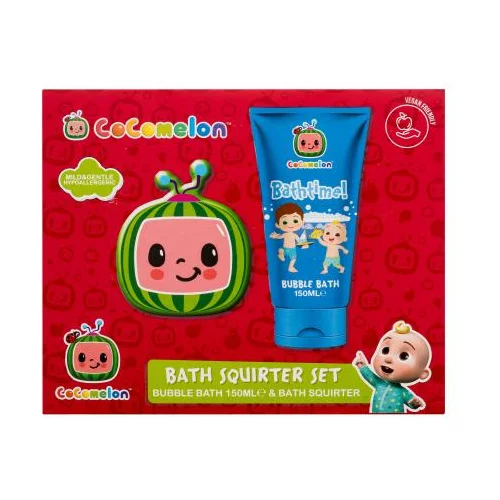 COCOMELON Bath Squirter Duo Set Set pena za kopel Bathtime! Bubble Bath 150 ml + igračka za kopanje za otroke true