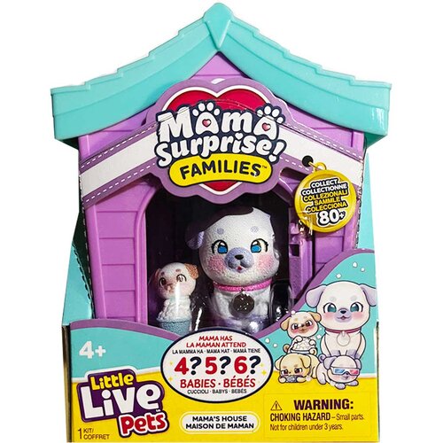 MOOSE ENTERPRISE Little Live Pets: Mama Presenečenje &amp;ndash; družina mopsov Slike