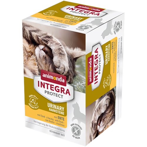 Animonda Integra Protect Adult Urinary oksalatni kamni pladnji 6 x 100 g - Z govedino Cijene