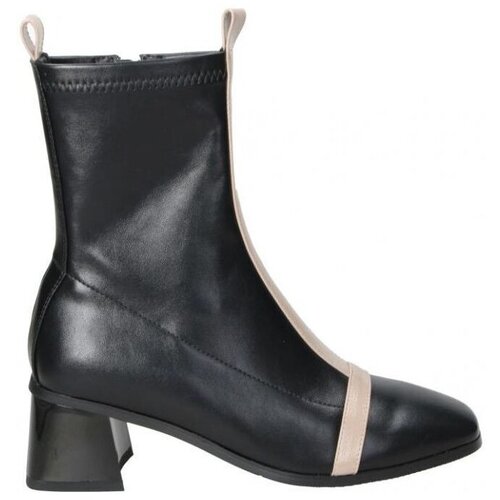 Revel Way Gležnjarji BOTINES DIVINITY SHOES 85676C MODA JOVEN NEGRO Črna Cene