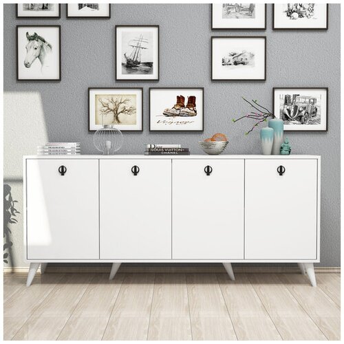 Hanah home Komoda Elite 180x80x45cm Bijela Cene