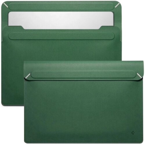 Spigen ETUI ZA PRENOSNIK VALENTINUS 15-16 INCHES GREEN COVER, (21981230) Cene