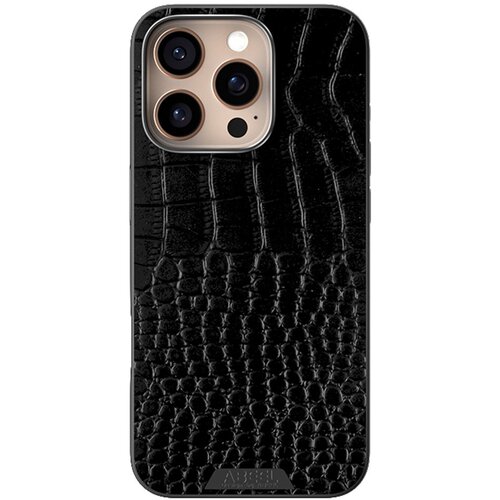  ABEEL maskica za iPhone 16 PRO MAX sa MagSafe s krokodilskom teksturom - crna Cijene