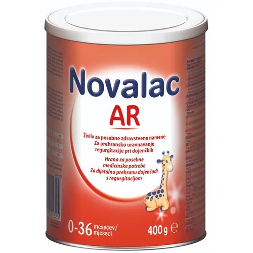 Novalac AR, posebej prilagojeno živilo za dojenčke s polivanjem