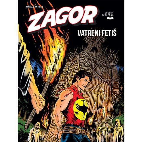 Veseli četvrtak Branislav Kerac, Moreno Buratini, Alesandro Pičineli - Zagor 177 - Vatreni feti&amp;scaron; Slike