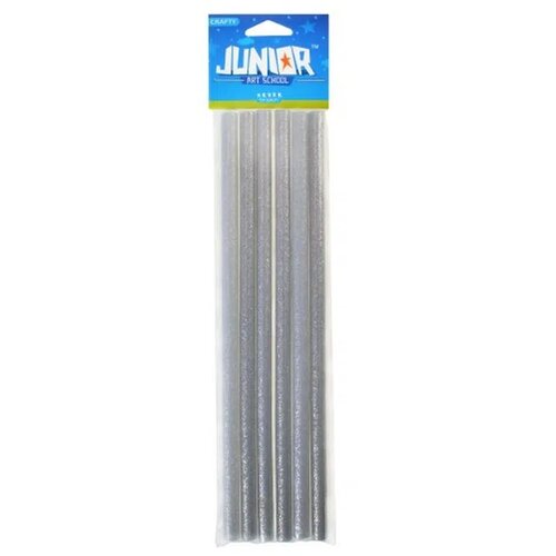 Junior heli stick, silikonski &amp;scaron;tapići, 18cm, 6K, odaberite nijansu Srebrna Slike