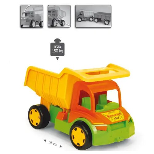 Wader Gigant Truck veliki prekucnik 150 kg zmogljivostjo - Cene